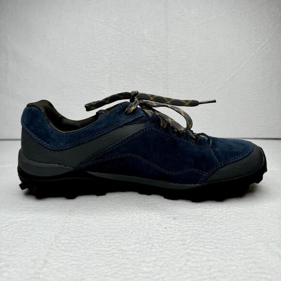 Merrell Fraxion Low Waterproof Hiking Shoes Men's Size 9 Navy - Picture 6 of 9